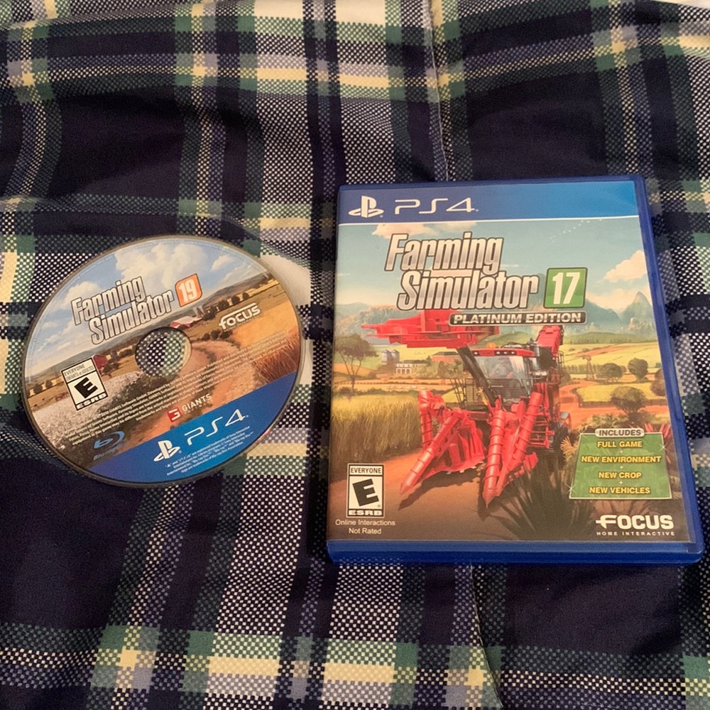 Farming Simulator 17 & 19 for PS4